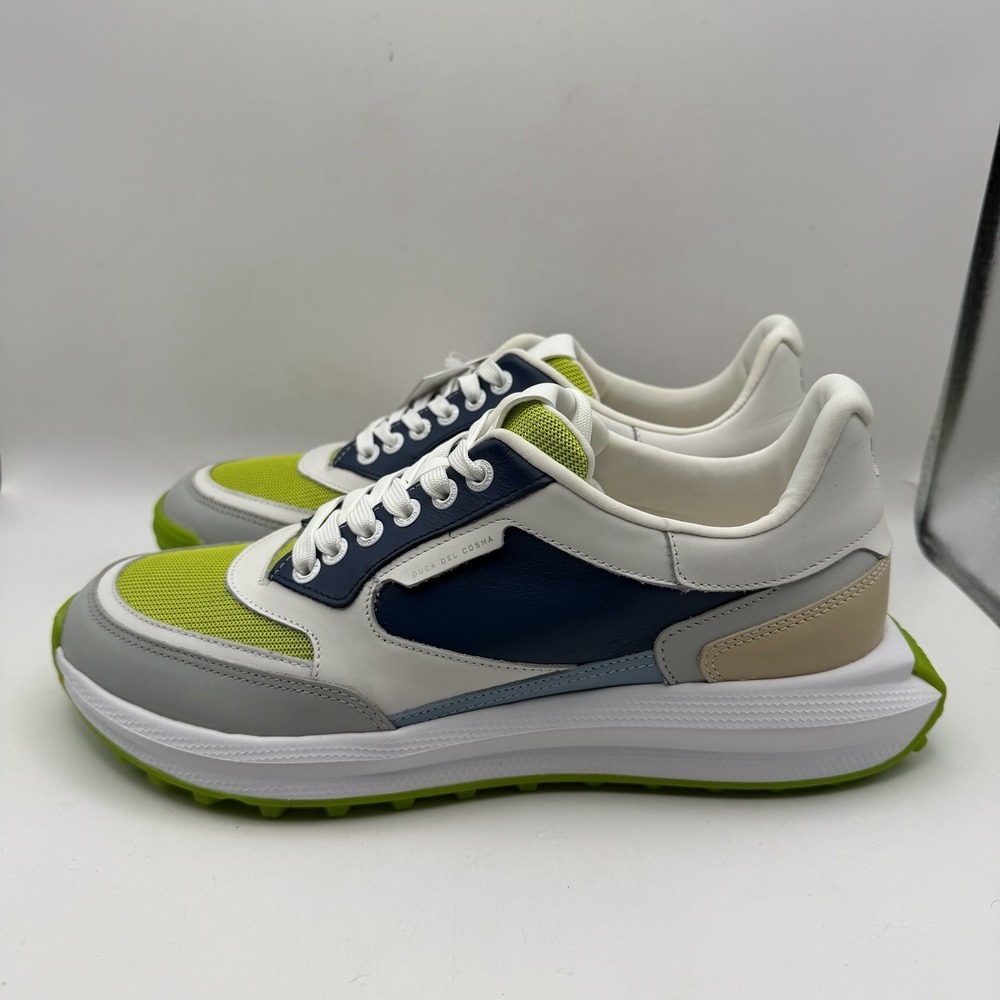 NWT Duca del Cosma Olivera Lime/gray women's 10‎ spikeless waterproof golf shoes